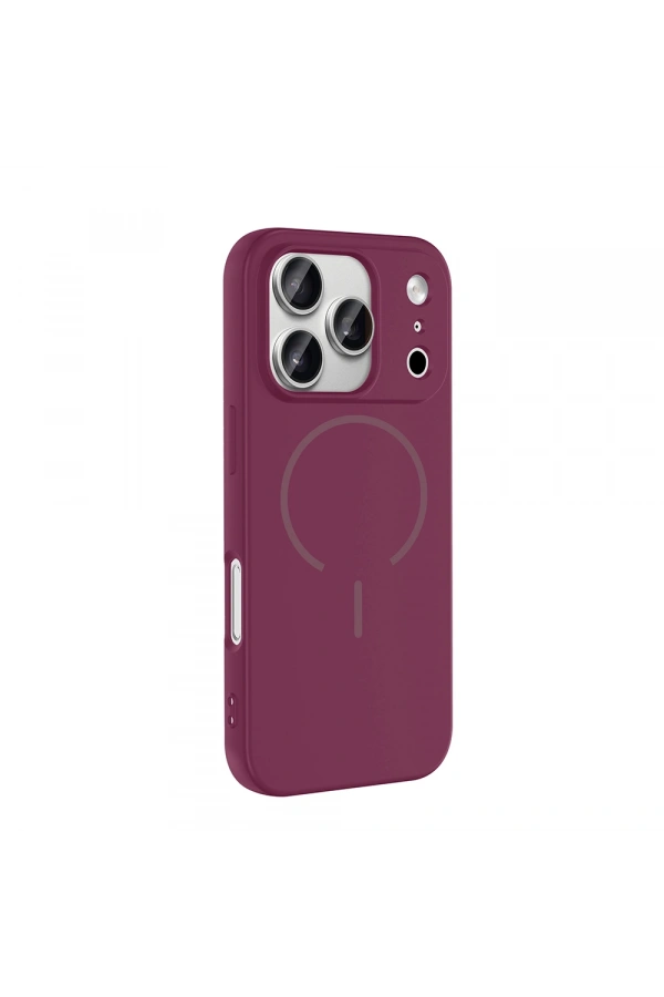 Apple iPhone 17 Pro Kılıf M-safe Şarj Özellikli Zore Meta Kapak