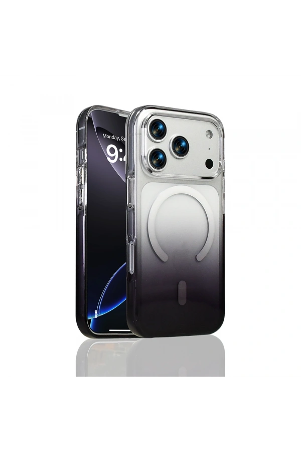 Apple iPhone 17 Pro Kılıf M-Safe Şarj Özellikli Zore Septik Silikon Kapak