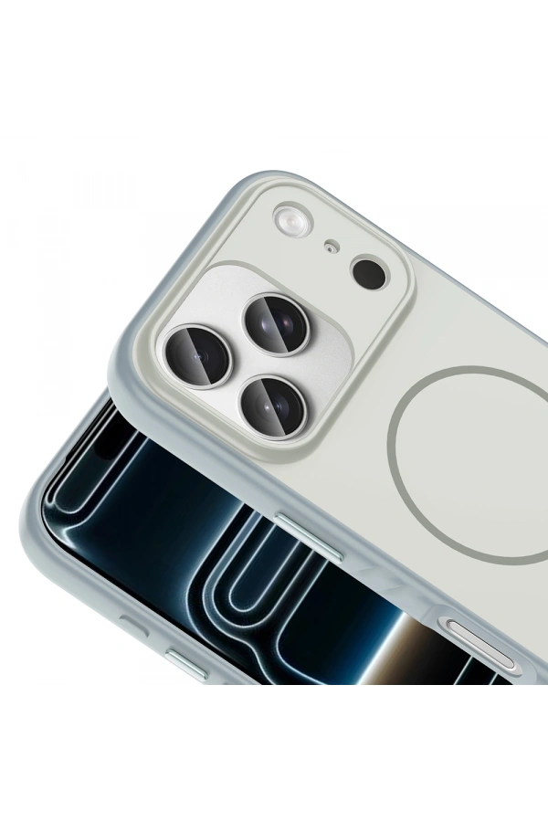 Apple iPhone 17 Pro Kılıf M-safe Şarj Özellikli Zore Tea Kapak