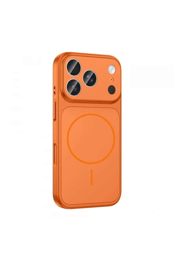 Apple iPhone 17 Pro Kılıf Zore M-Safe Şarj Özellikli Kamera Korumalı Formen Kapak
