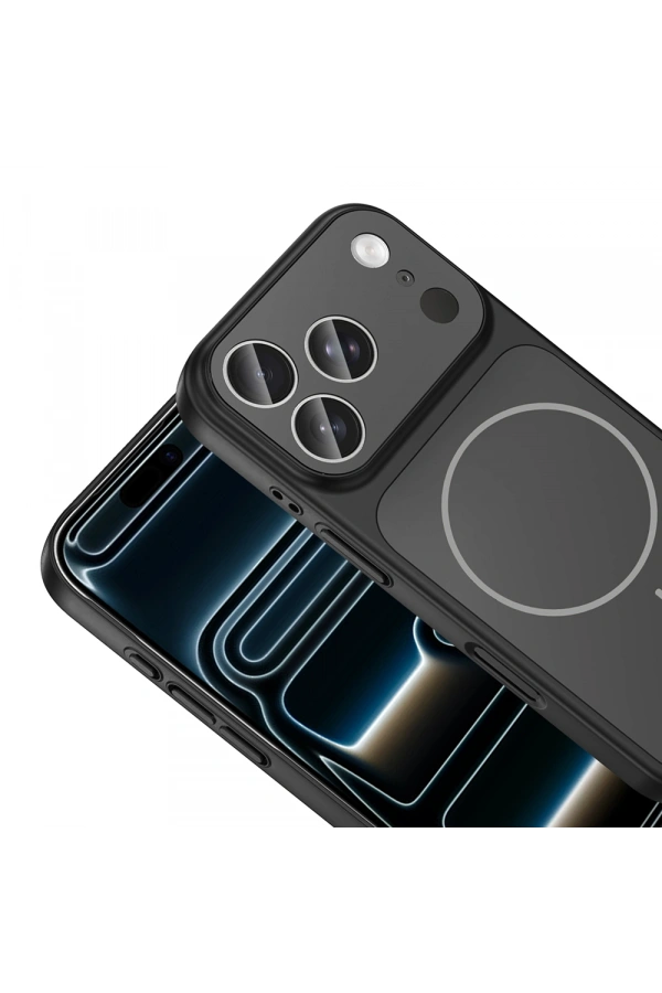 Apple iPhone 17 Pro Kılıf Zore M-Safe Şarj Özellikli Kamera Korumalı Formen Kapak