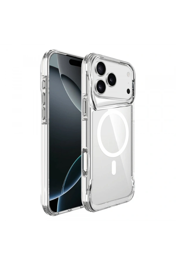Apple iPhone 17 Pro Kılıf Zore M-safe Şarj Özellikli T-Max M-safe Kapak
