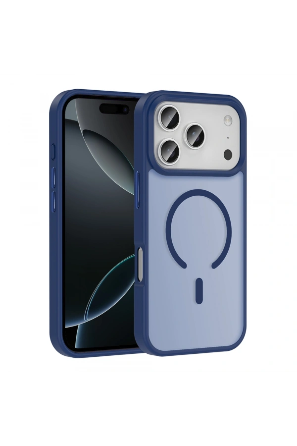 Apple iPhone 17 Pro Max Kılıf M-safe Şarj Özellikli Mat Arka Yüzey Zore Sio Kapak