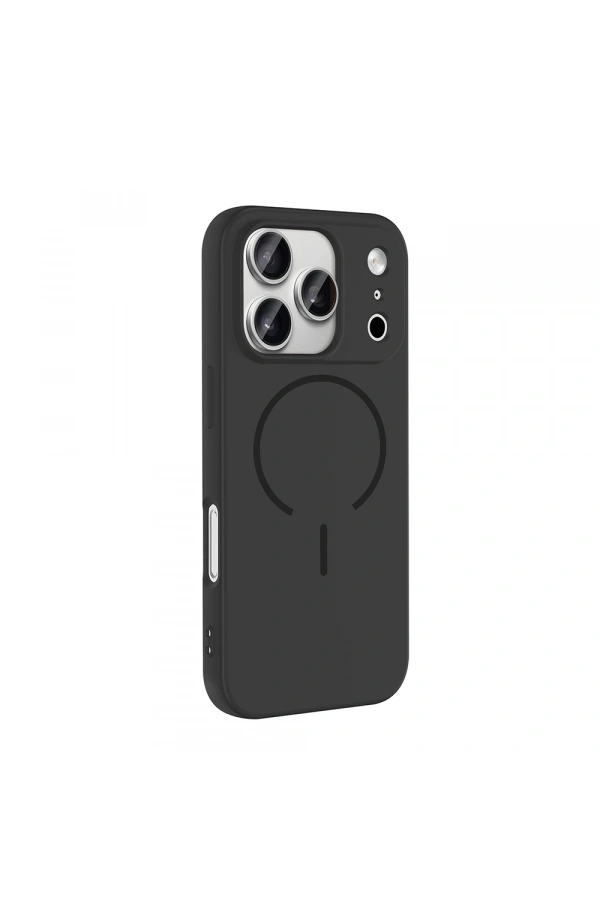 Apple iPhone 17 Pro Max Kılıf M-safe Şarj Özellikli Zore Meta Kapak