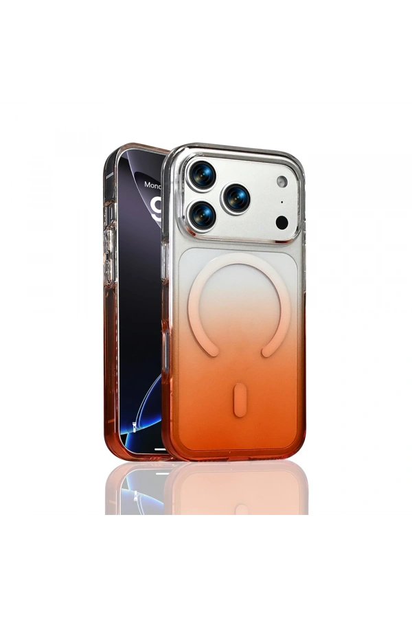 Apple iPhone 17 Pro Max Kılıf M-Safe Şarj Özellikli Zore Septik Silikon Kapak