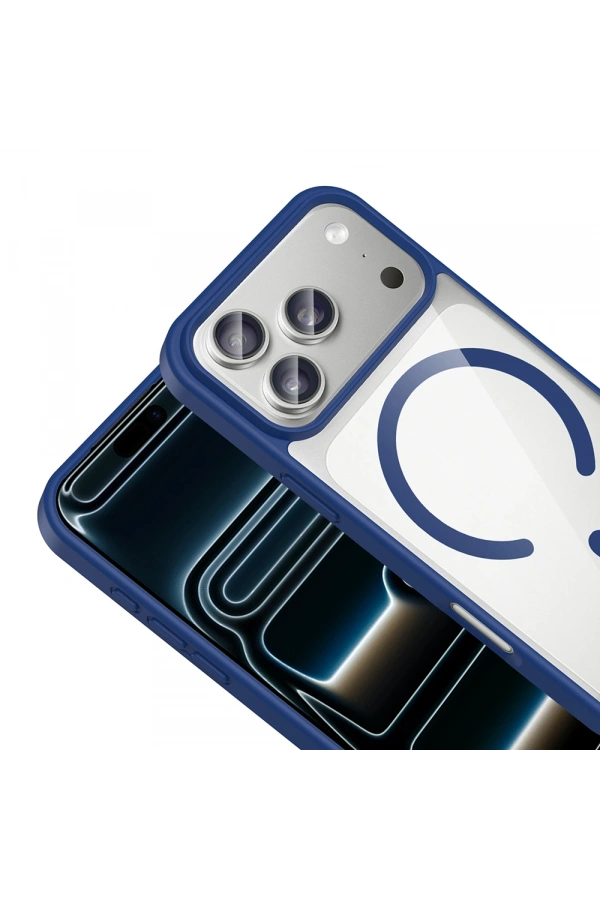 Apple iPhone 17 Pro Max Kılıf M-safe Wireless Şarj Özellikli Silikon Zore Ege Kapak