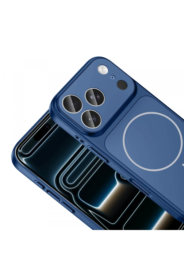 Apple iPhone 17 Pro Max Kılıf Zore M-Safe Şarj Özellikli Kamera Korumalı Formen Kapak