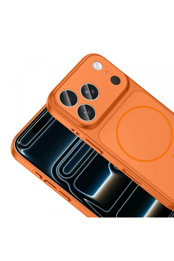 Apple iPhone 17 Pro Max Kılıf Zore M-Safe Şarj Özellikli Kamera Korumalı Formen Kapak