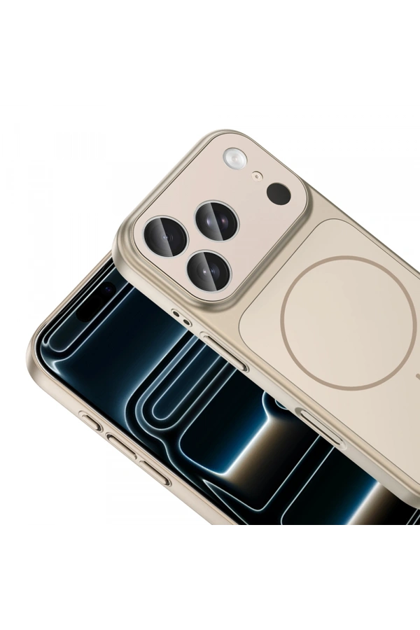 Apple iPhone 17 Pro Max Kılıf Zore M-Safe Şarj Özellikli Kamera Korumalı Formen Kapak