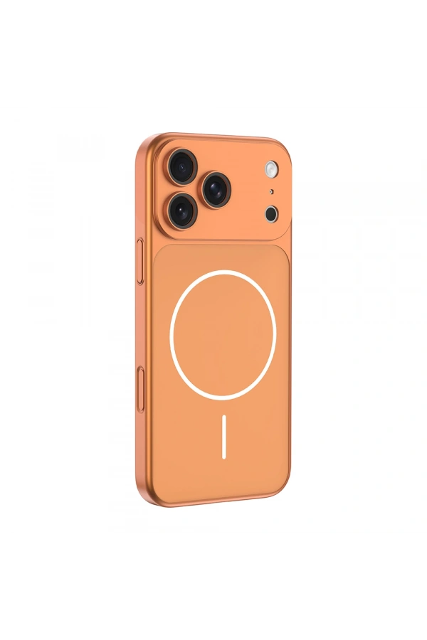 Apple iPhone 17 Pro Max Kılıf Zore M-Safe Şarj Özellikli Kamera Korumalı Spark Kapak
