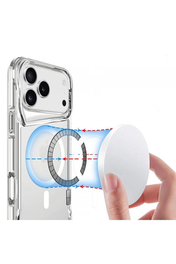 Apple iPhone 17 Pro Max Kılıf Zore M-safe Şarj Özellikli T-Max M-safe Kapak