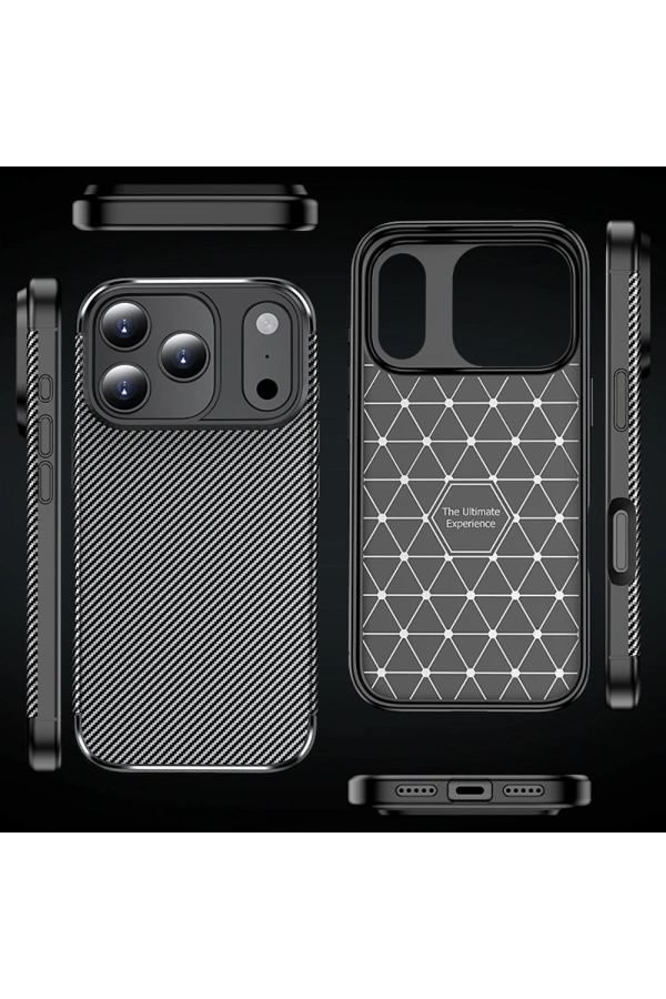 Apple iPhone 17 Pro Max Kılıf Zore Negro Silikon Kapak