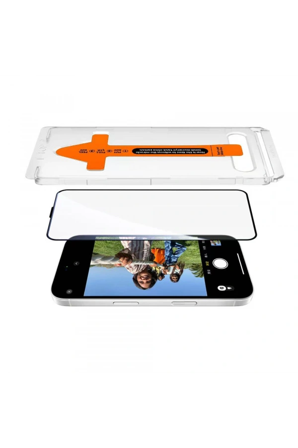 Apple iPhone 17 Pro Max Zore 3D Oliv HD Temperli Cam Ekran Koruyucu + Kolay Uygulama Aparatı