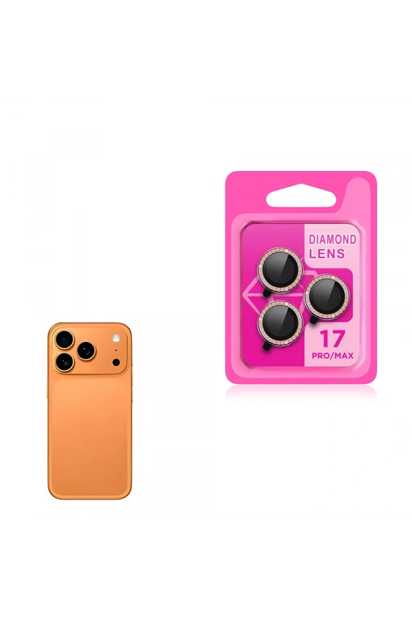 Apple iPhone 17 Pro Max Zore CL-06 Kamera Lens Koruyucu