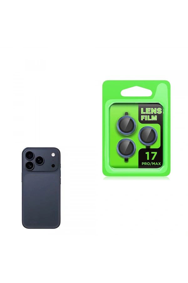 Apple iPhone 17 Pro Max Zore CL-07 Kamera Lens Koruyucu