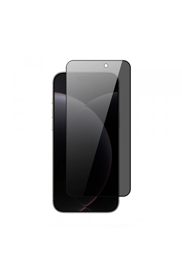 Apple iPhone 17 Pro Max Zore Rika Premium Privacy Temperli Cam Ekran Koruyucu