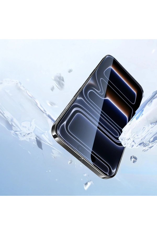 Apple iPhone 17 Pro Zore 2.5D Oliv Privacy Temperli Cam Ekran Koruyucu + Kolay Uygulama Aparatı