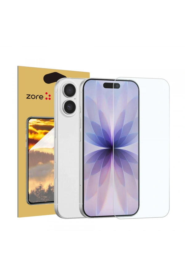 Apple iPhone 17 Zore Nano Micro Temperli Ekran Koruyucu