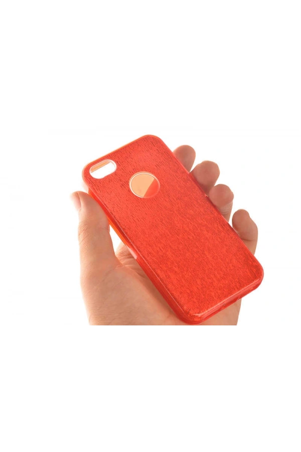 Apple iPhone 5 Kılıf Zore Shining Silikon