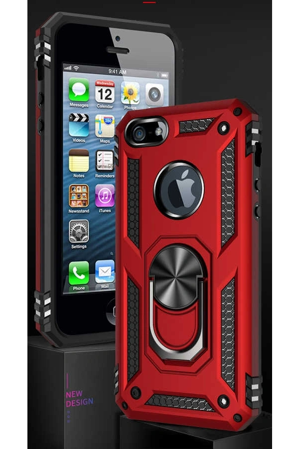 Apple iPhone 5 Kılıf Zore Vega Kapak