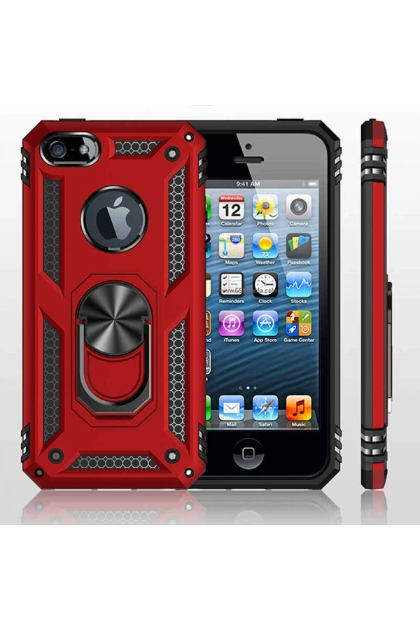 Apple iPhone 5 Kılıf Zore Vega Kapak