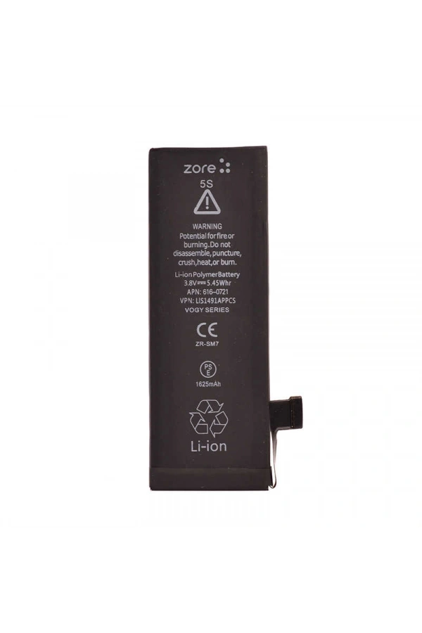 Apple iPhone 5S Zore Vogy Batarya