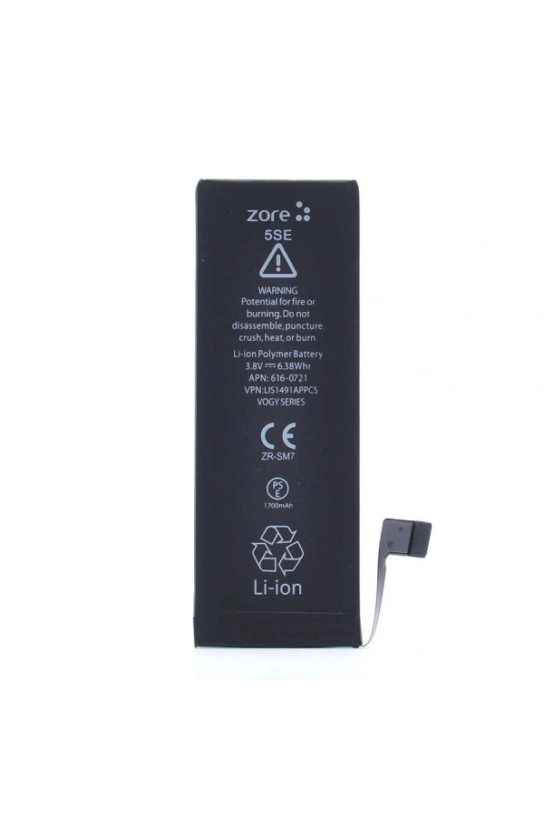 Apple iPhone 5SE Zore Vogy Batarya