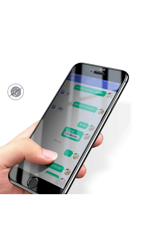 Apple iPhone 6 Davin 5D Privacy Cam Ekran Koruyucu
