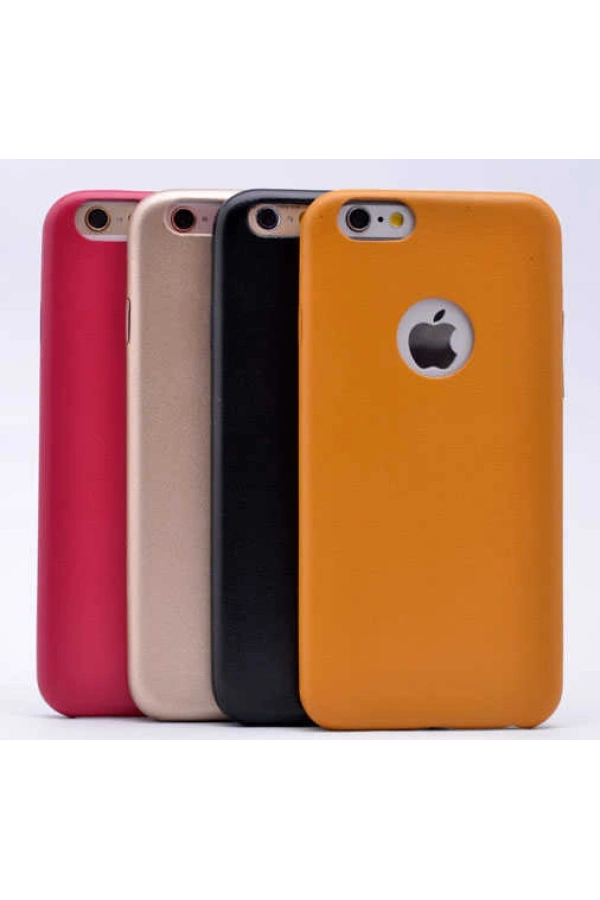 Apple iPhone 6 Kılıf Zore 1-1 Deri Soft Kapak