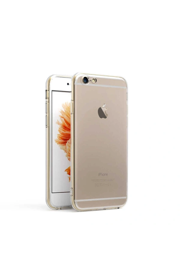 Apple iPhone 6 Kılıf Zore Kamera Korumalı Süper Silikon Kapak
