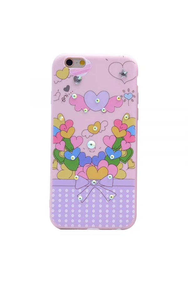 Apple iPhone 6 Kılıf Zore Pembiş Silikon