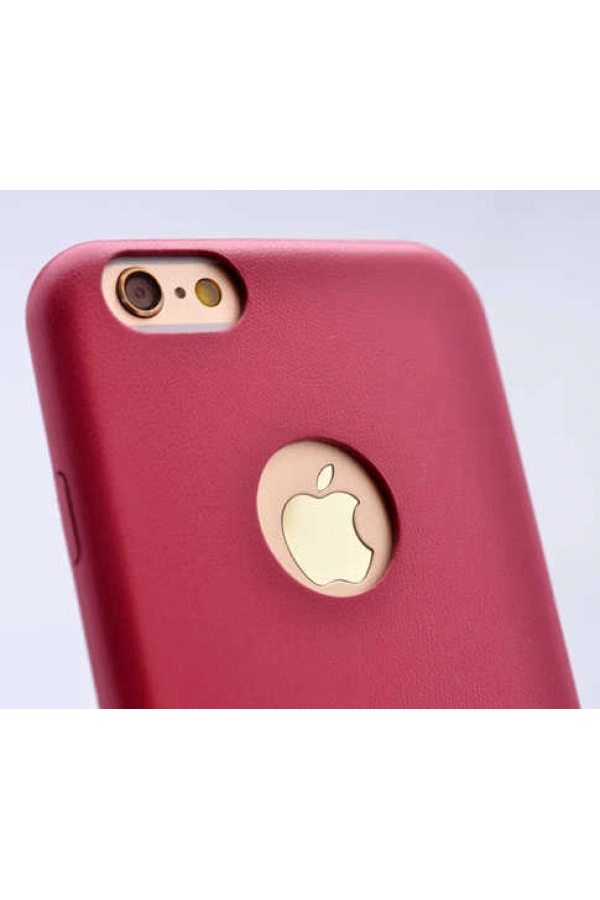 Apple iPhone 6 Plus Kılıf Zore 1-1 Deri Soft Kapak