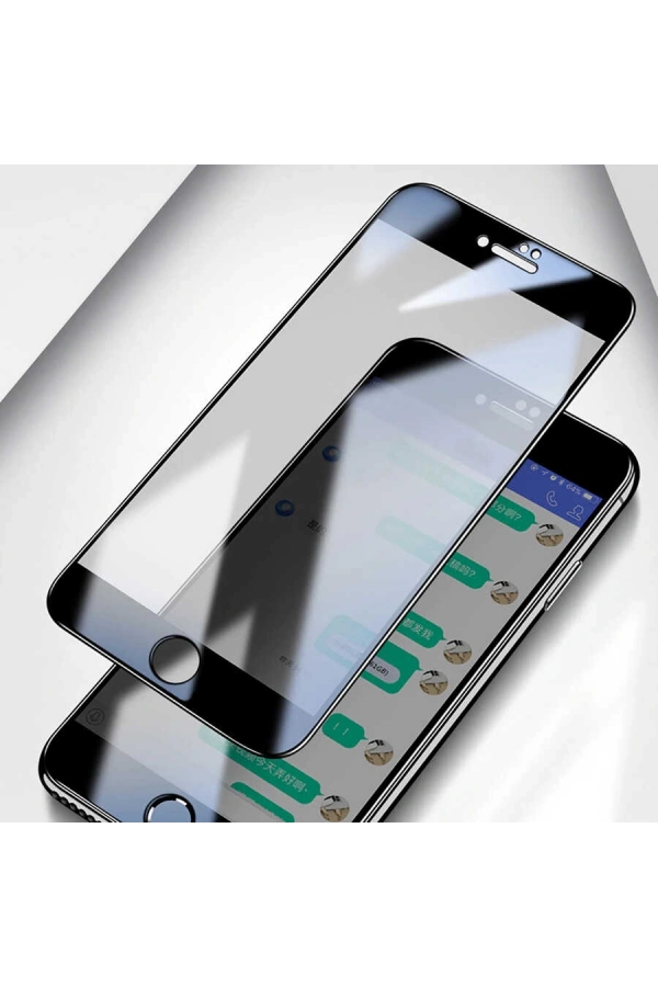 Apple iPhone 7 Davin 5D Privacy Cam Ekran Koruyucu
