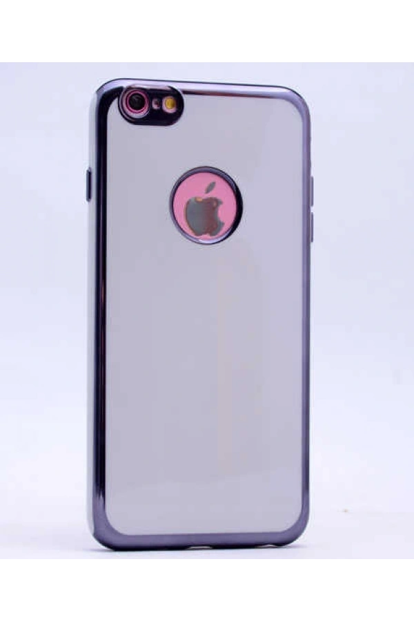 Apple iPhone 7 Kılıf Zore Arkası Parlak 360 Silikon