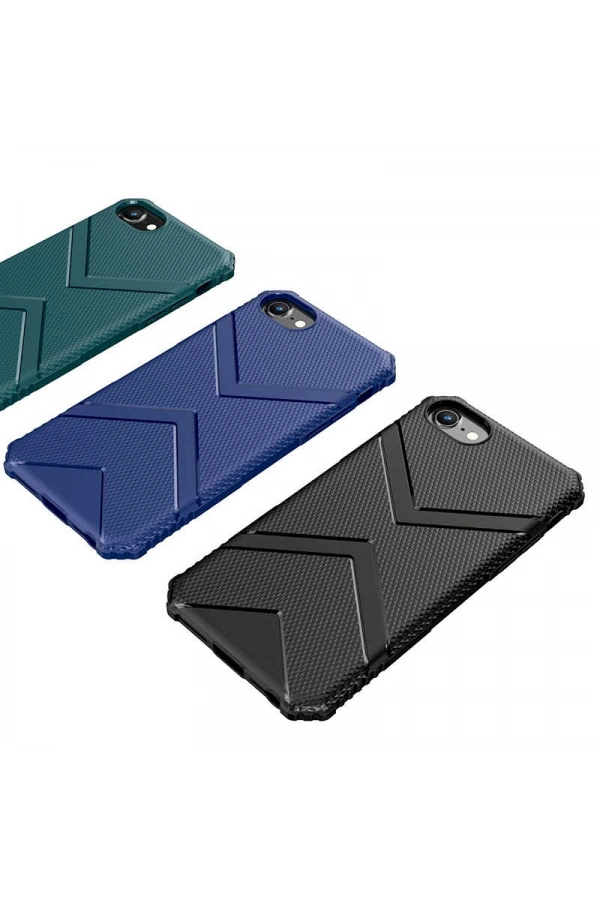 Apple iPhone 7 Kılıf Zore Hank Silikon