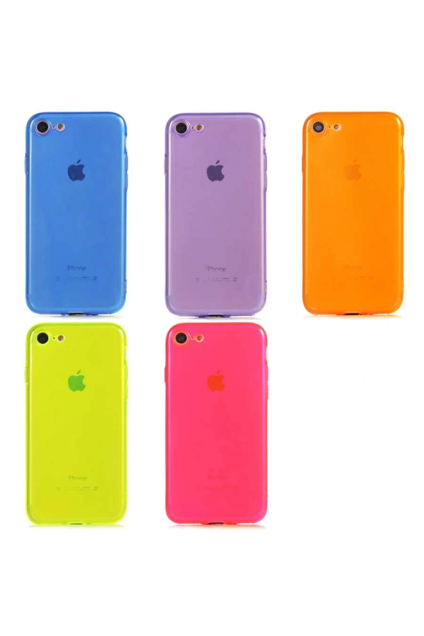 Apple iPhone 7 Kılıf Zore Mun Silikon