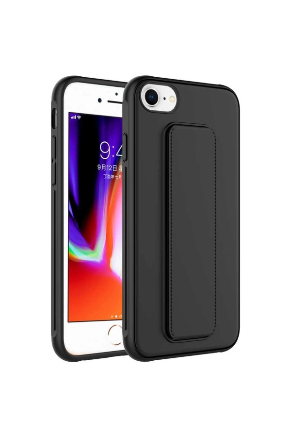 Apple iPhone 7 Kılıf Zore Qstand Kapak