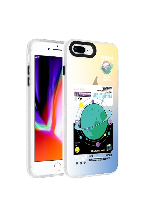 Apple iPhone 7 Plus Kılıf Desenli Zore Dragon Sert Kapak