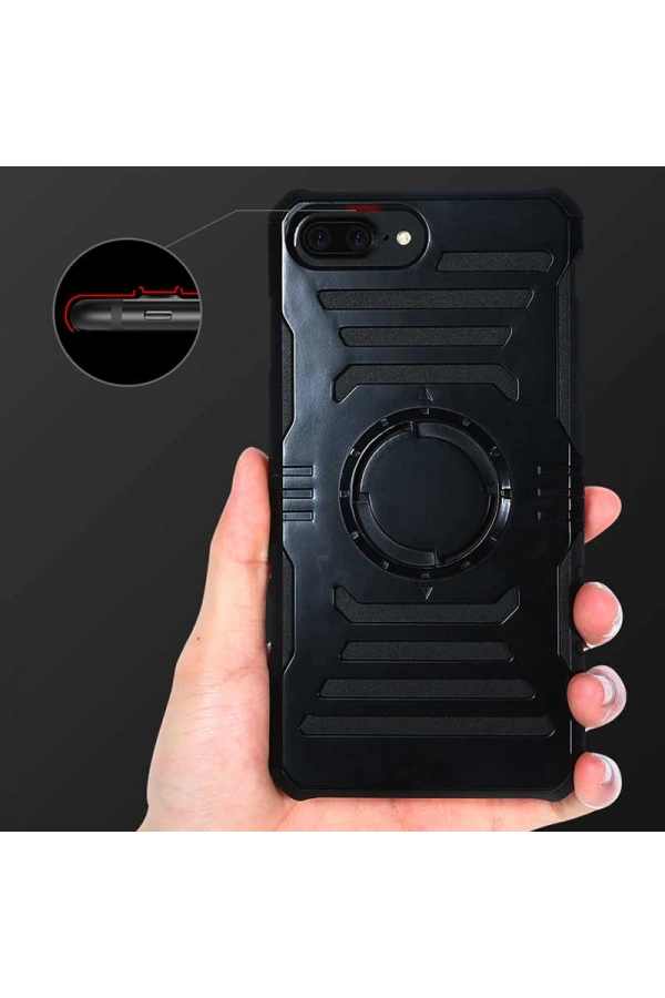 Apple iPhone 7 Plus Kılıf Zore 2 in 1 Kol Bandı