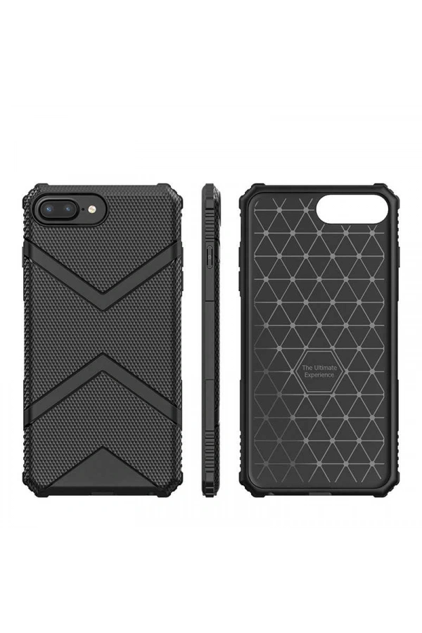 Apple iPhone 7 Plus Kılıf Zore Hank Silikon