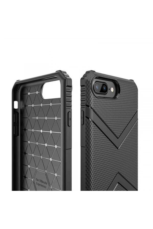 Apple iPhone 7 Plus Kılıf Zore Hank Silikon