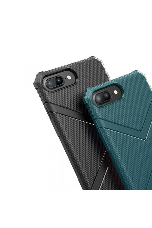 Apple iPhone 7 Plus Kılıf Zore Hank Silikon