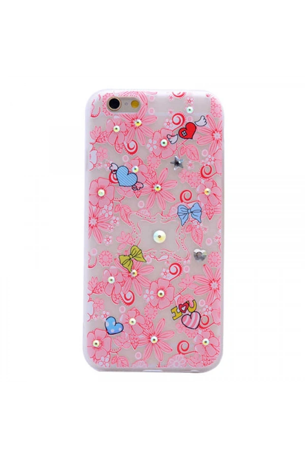 Apple iPhone 7 Plus Kılıf Zore Pembiş Silikon