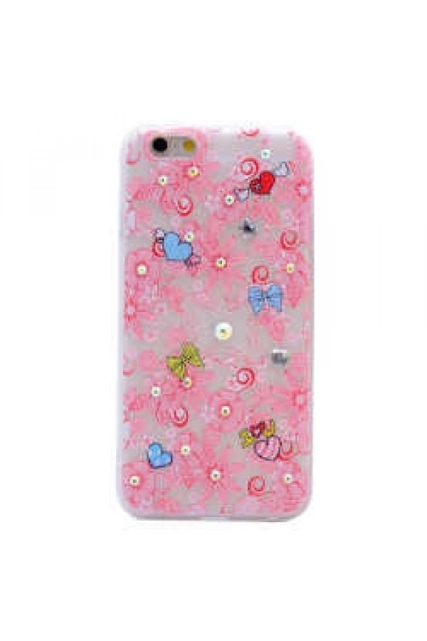 Apple iPhone 7 Plus Kılıf Zore Pembiş Silikon