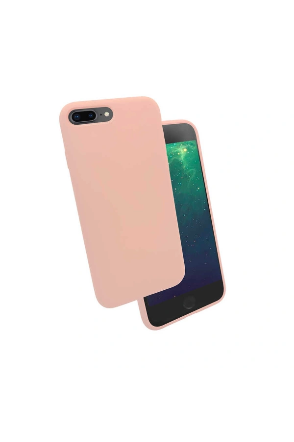 Apple iPhone 7 Plus Kılıf Zore Silk Silikon