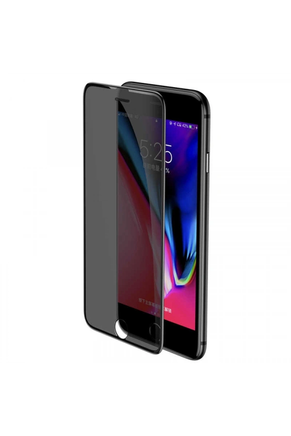 Apple iPhone 7 Plus Zore Anti-Dust Privacy Temperli Ekran Koruyucu