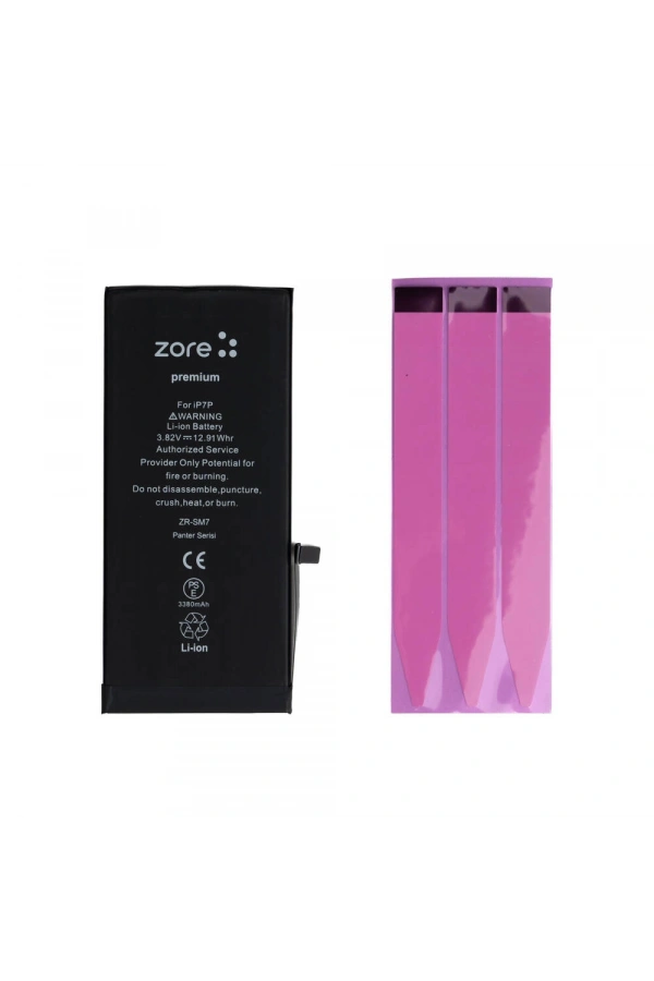 Apple iPhone 7 Plus Zore Panter Serisi Batarya