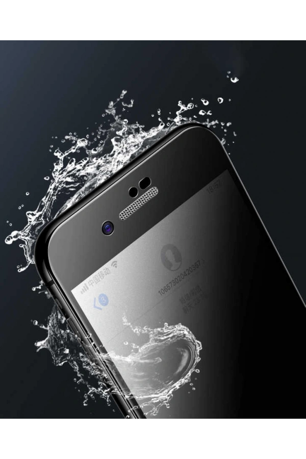 Apple iPhone 7 Zore Anti-Dust Mat Privacy Temperli Ekran Koruyucu