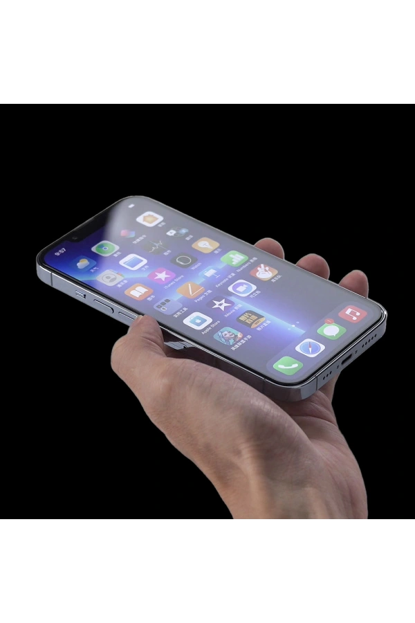 Apple iPhone 7 Zore Hizalama Aparatlı Hadid Glass Cam Ekran Koruyucu