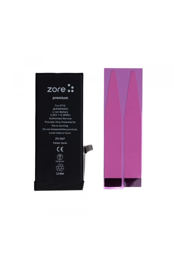 Apple iPhone 7 Zore Panter Serisi Batarya